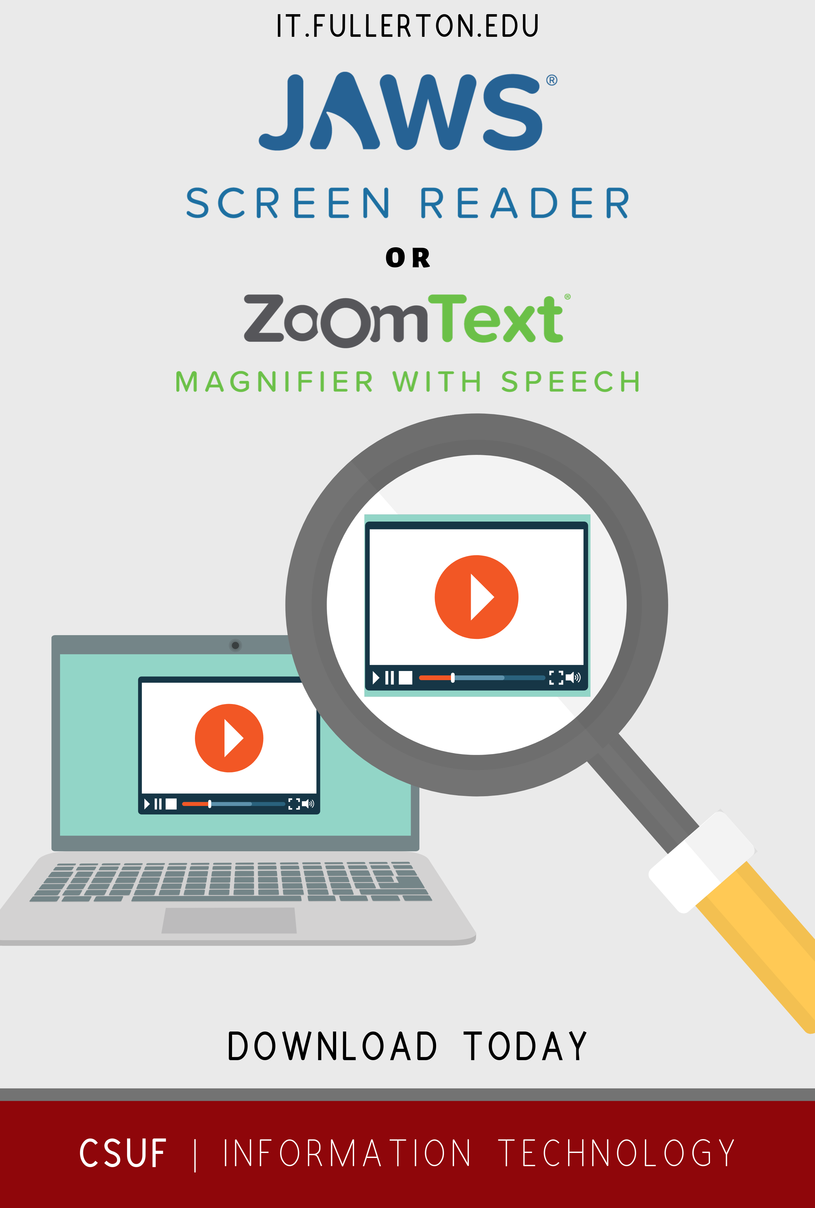 Freedom Scientific ZoomText & JAWS Division of Information
